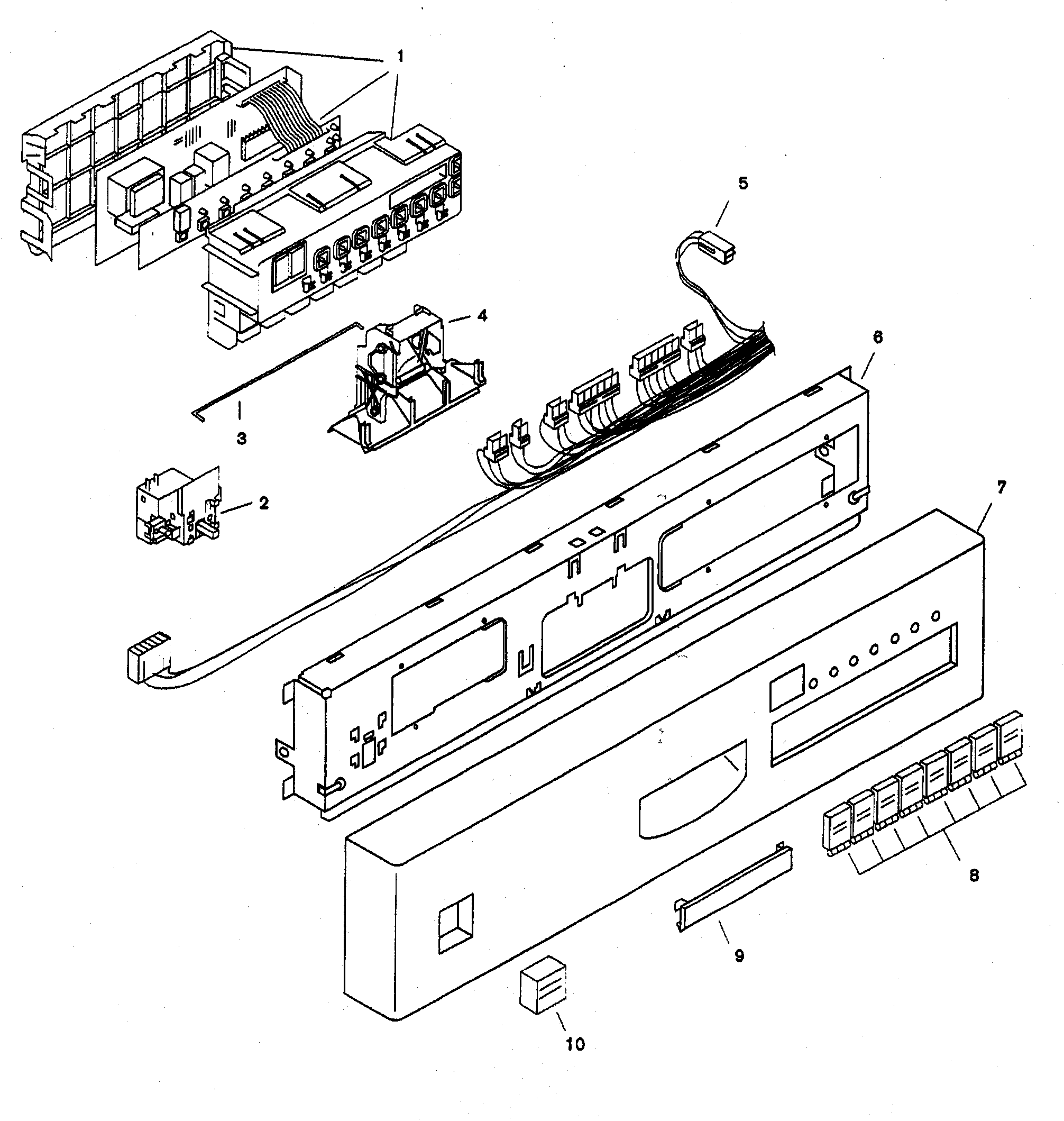 Fascia panel