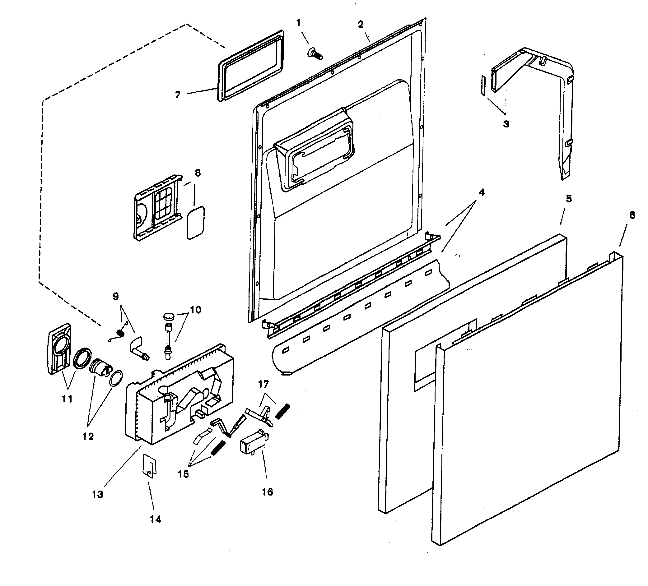 Door assy