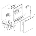 Bosch SHU5306UC/06 door assy diagram