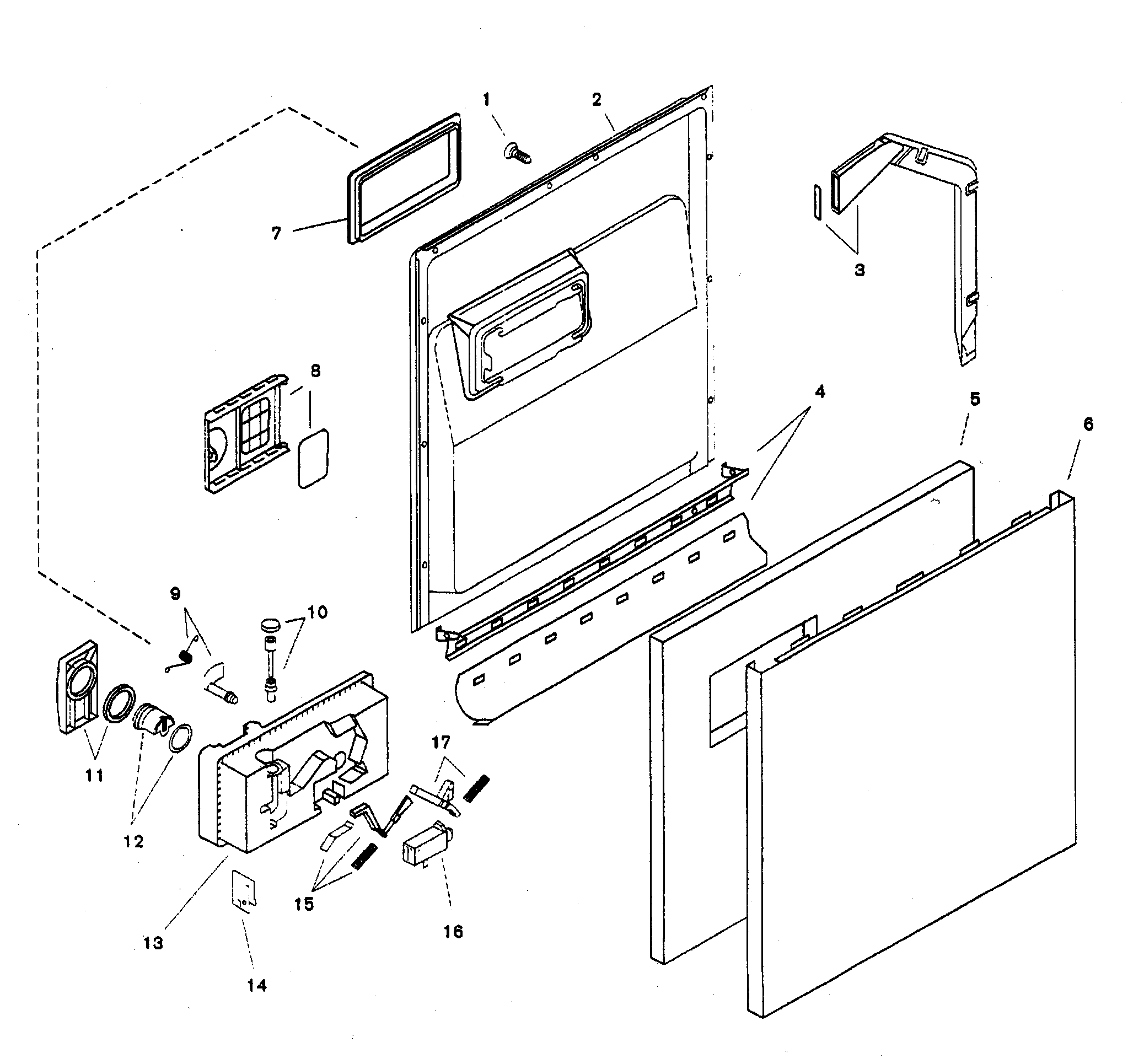 Door assy