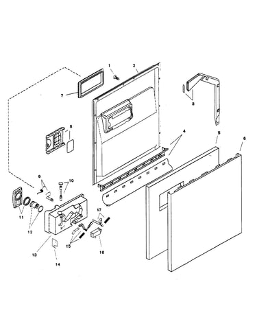 Door assy