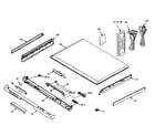 Panasonic DVD-XP50P cabinet parts diagram