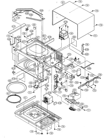 Oven/cabinet parts