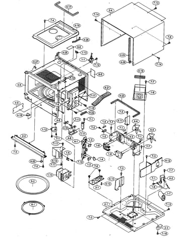 Oven/cabinet parts
