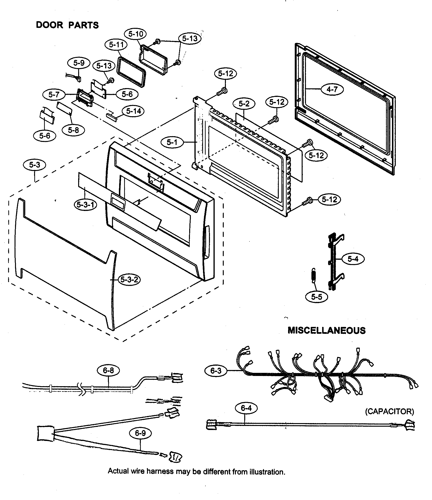 Door parts/miscellaneous