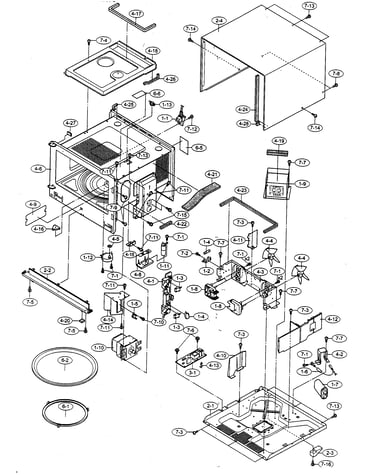 Oven/cabinet parts