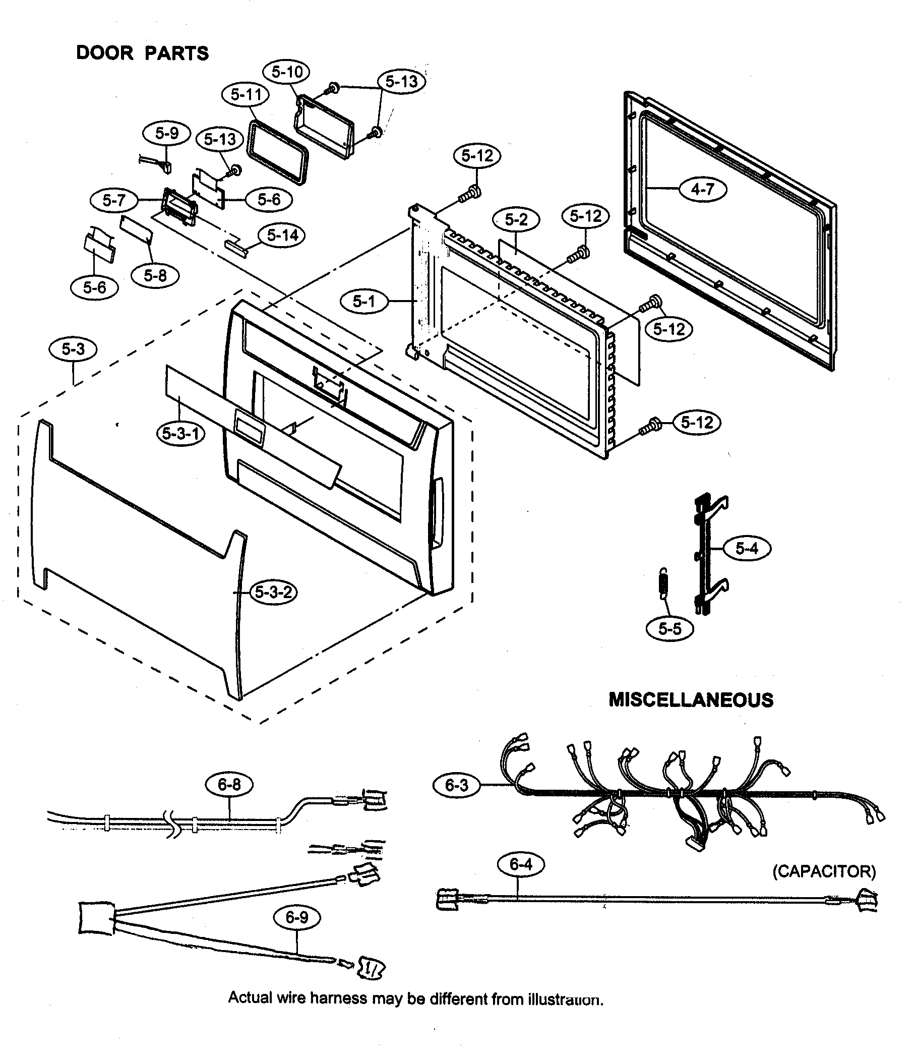 Door parts/miscellaneous
