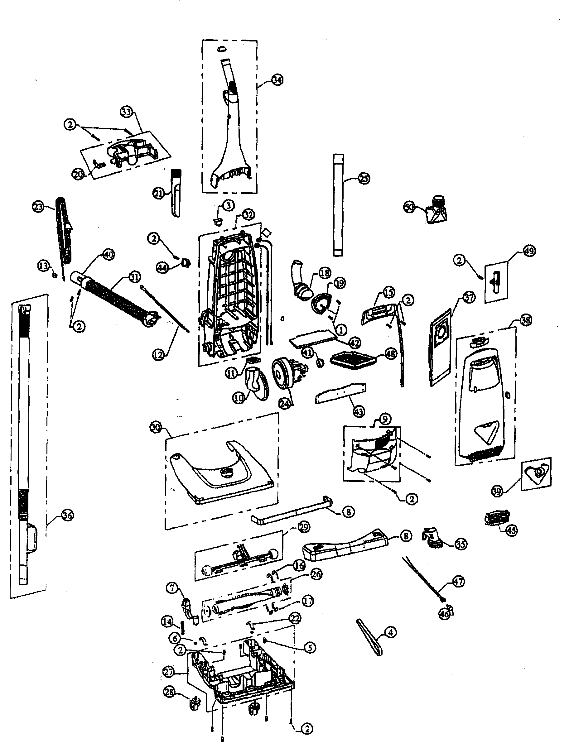 Vacuum assy