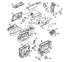 Panasonic PV-DC252 cabinet parts lt diagram
