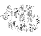 JVC GR-DVP3U cabinet parts diagram