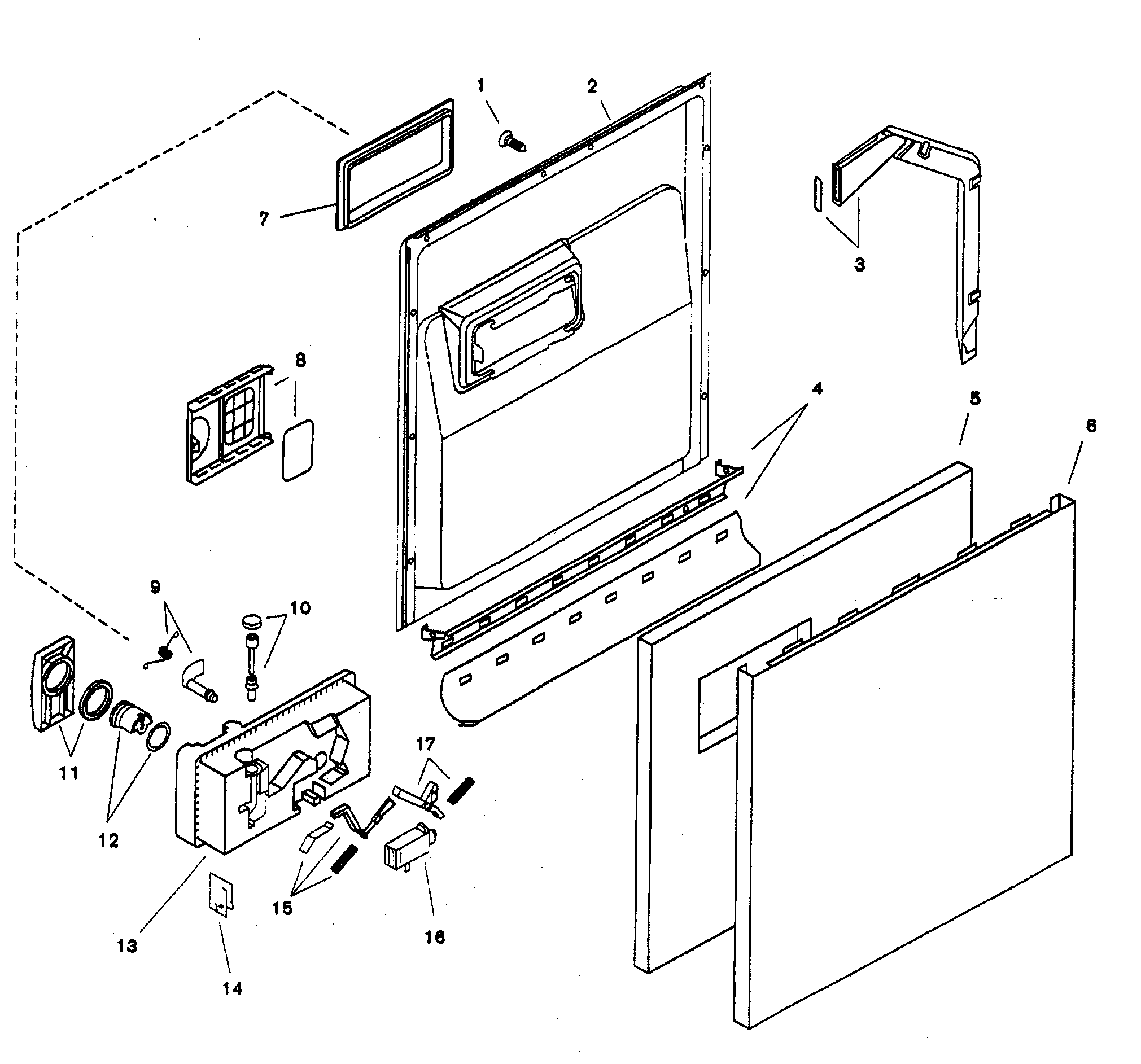 Door assy