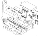 Panasonic DMR-T3030P cabinet parts diagram