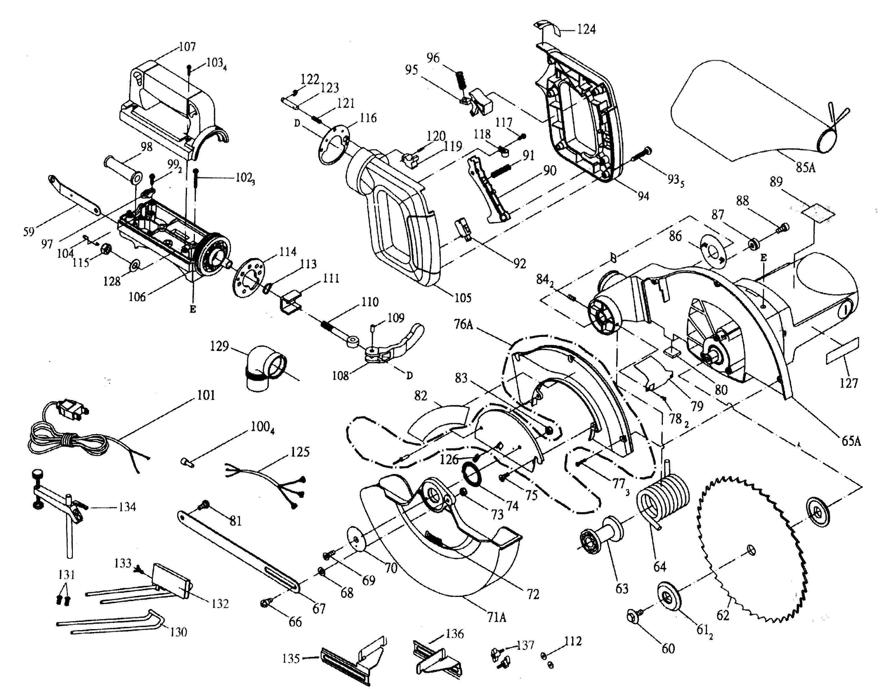 Arm assy