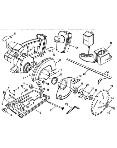 Saw assy