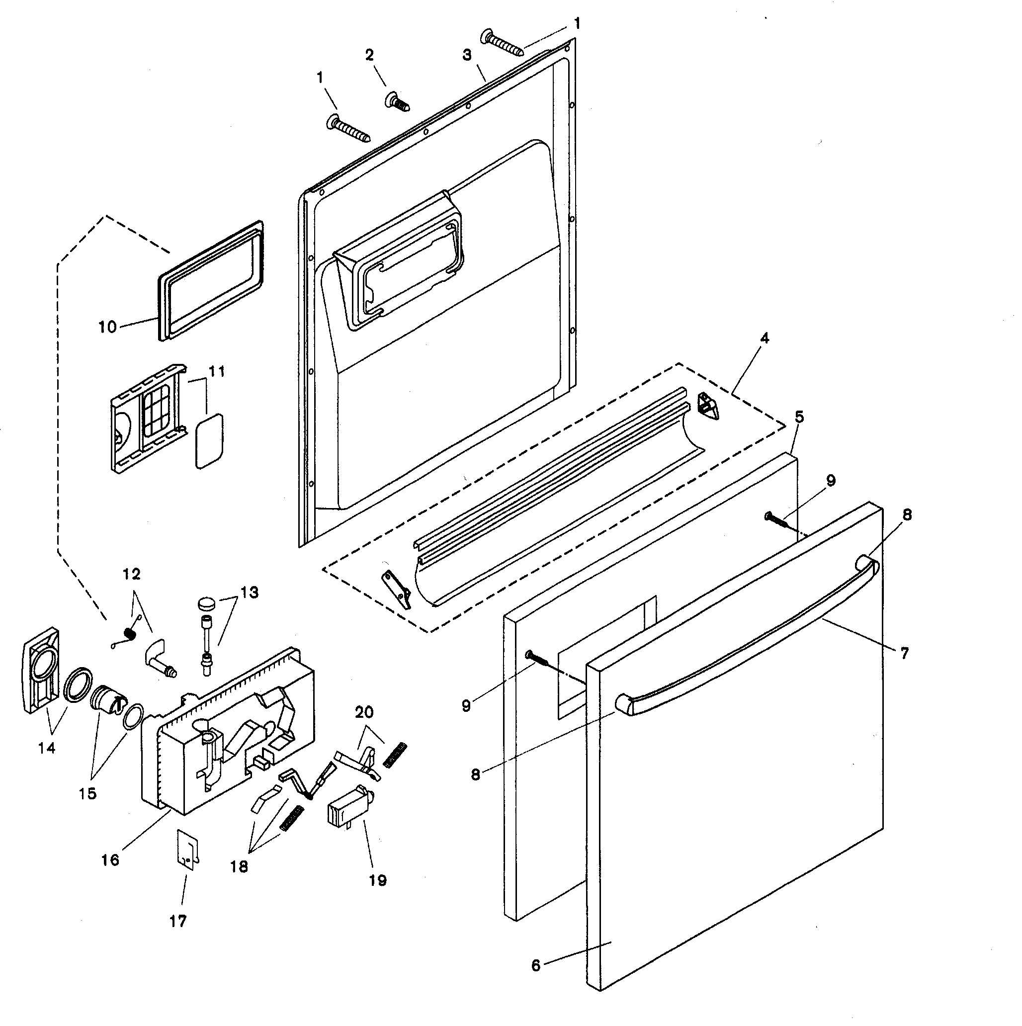 Door assy