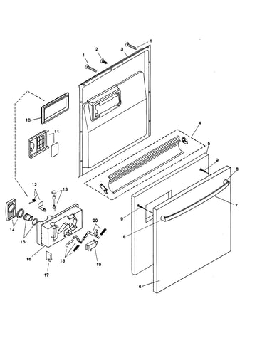 Door assy