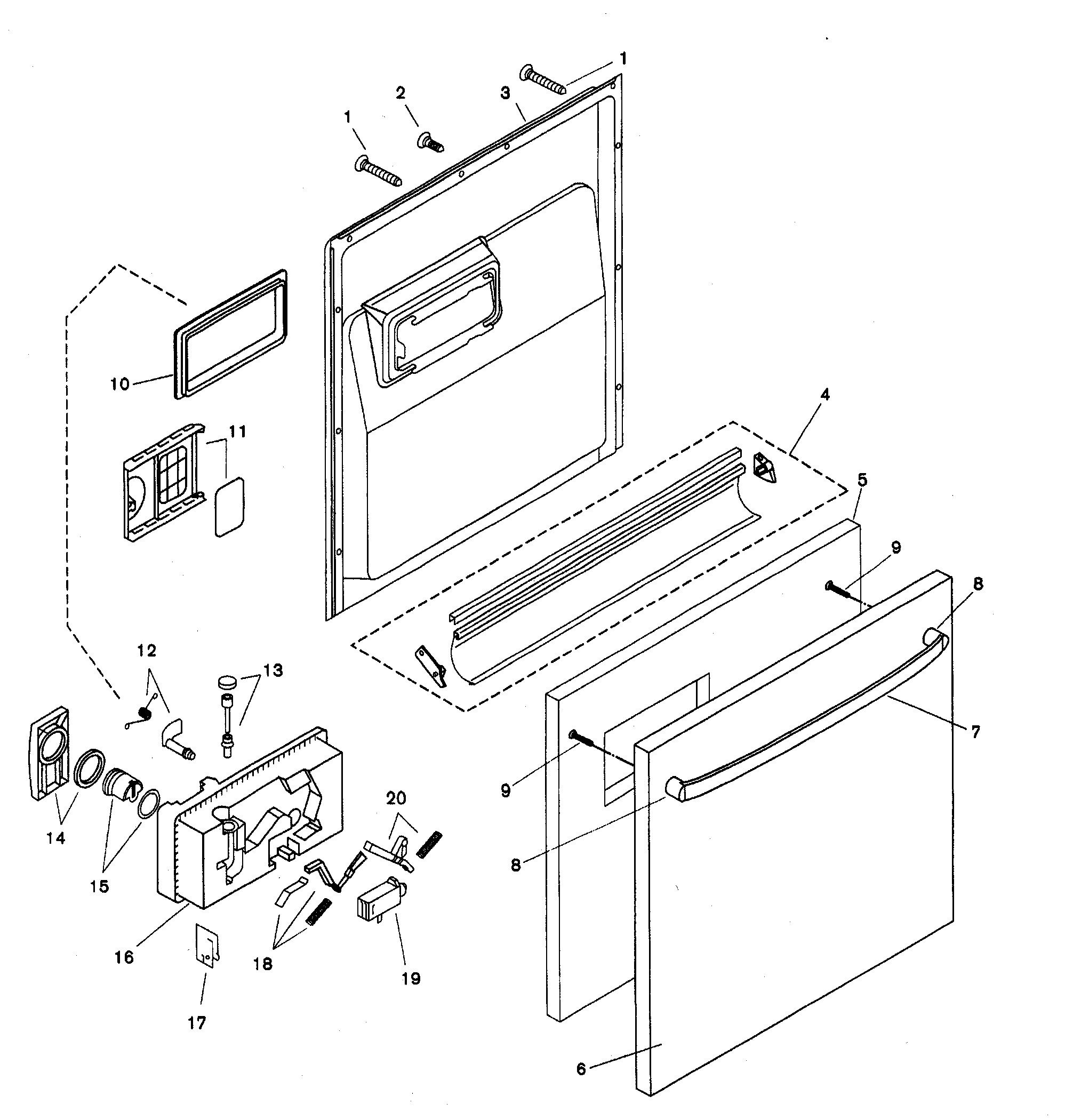 Door assy