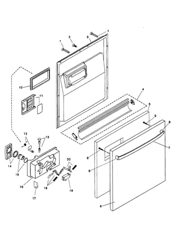 Door assy