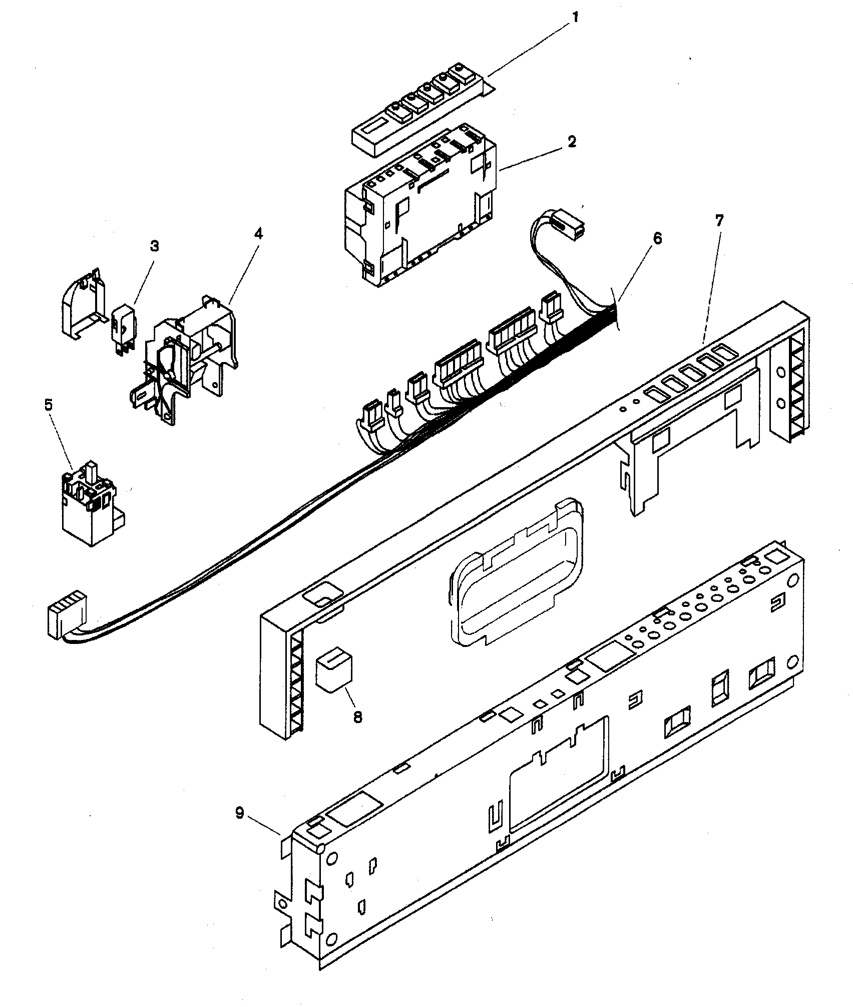 Fascia panel