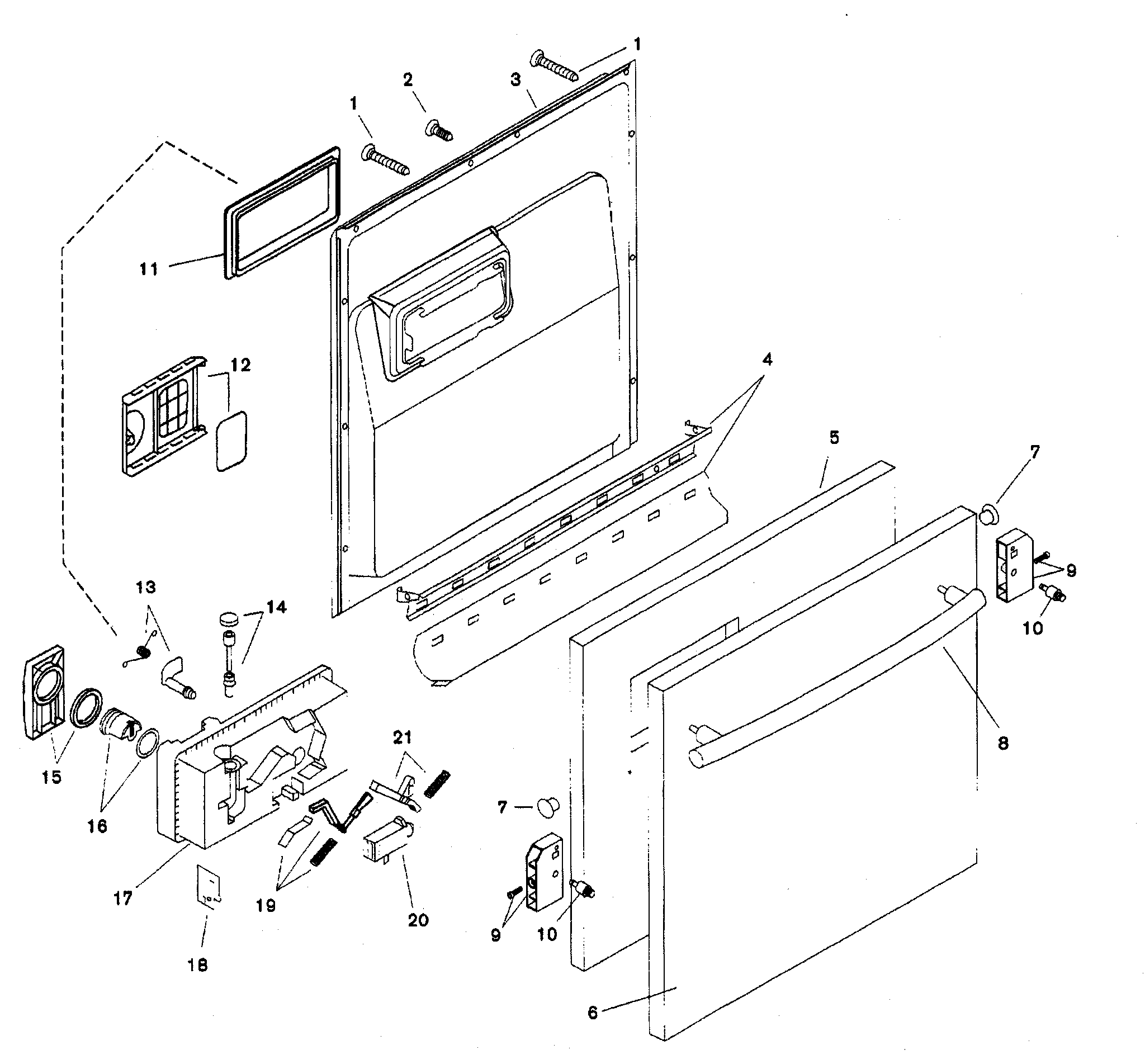 Door assy