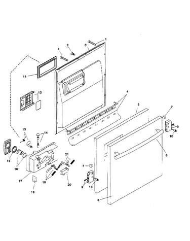 Door assy