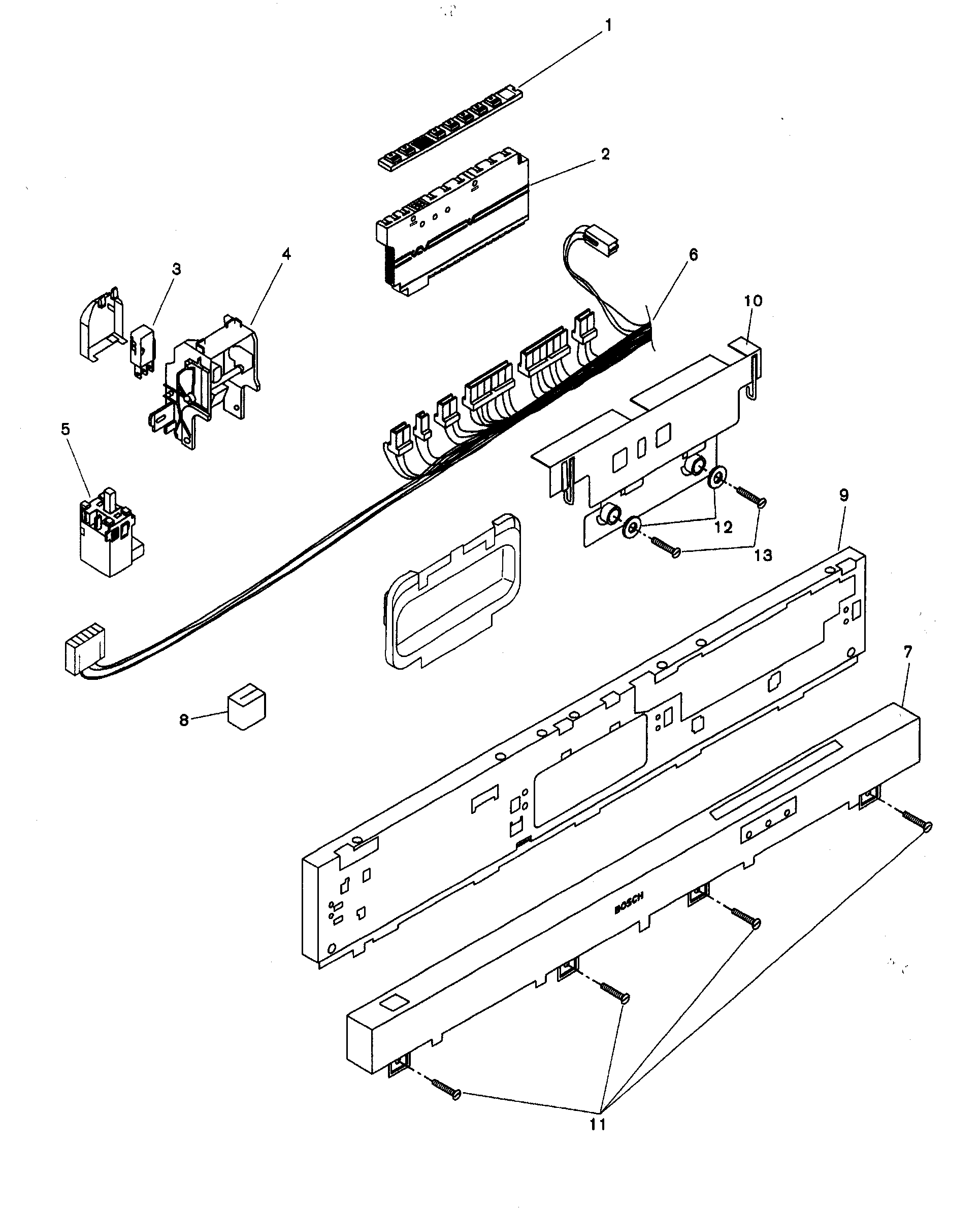Fascia panel