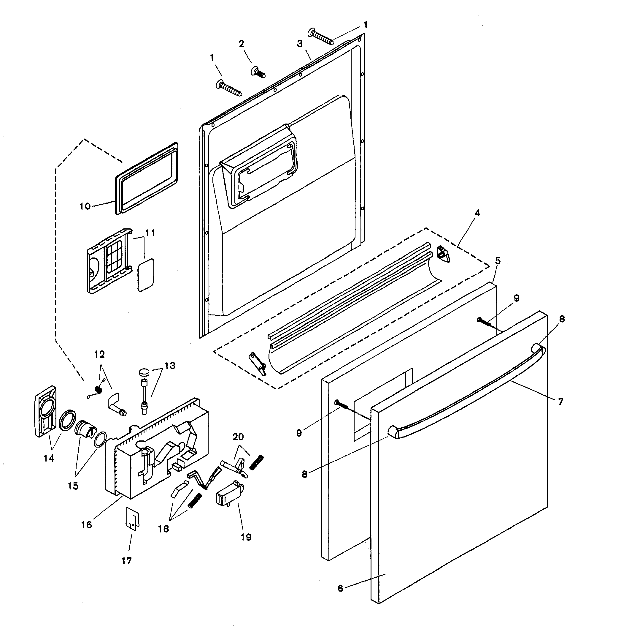 Door assy