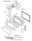 Control panel/door parts/miscellaneous