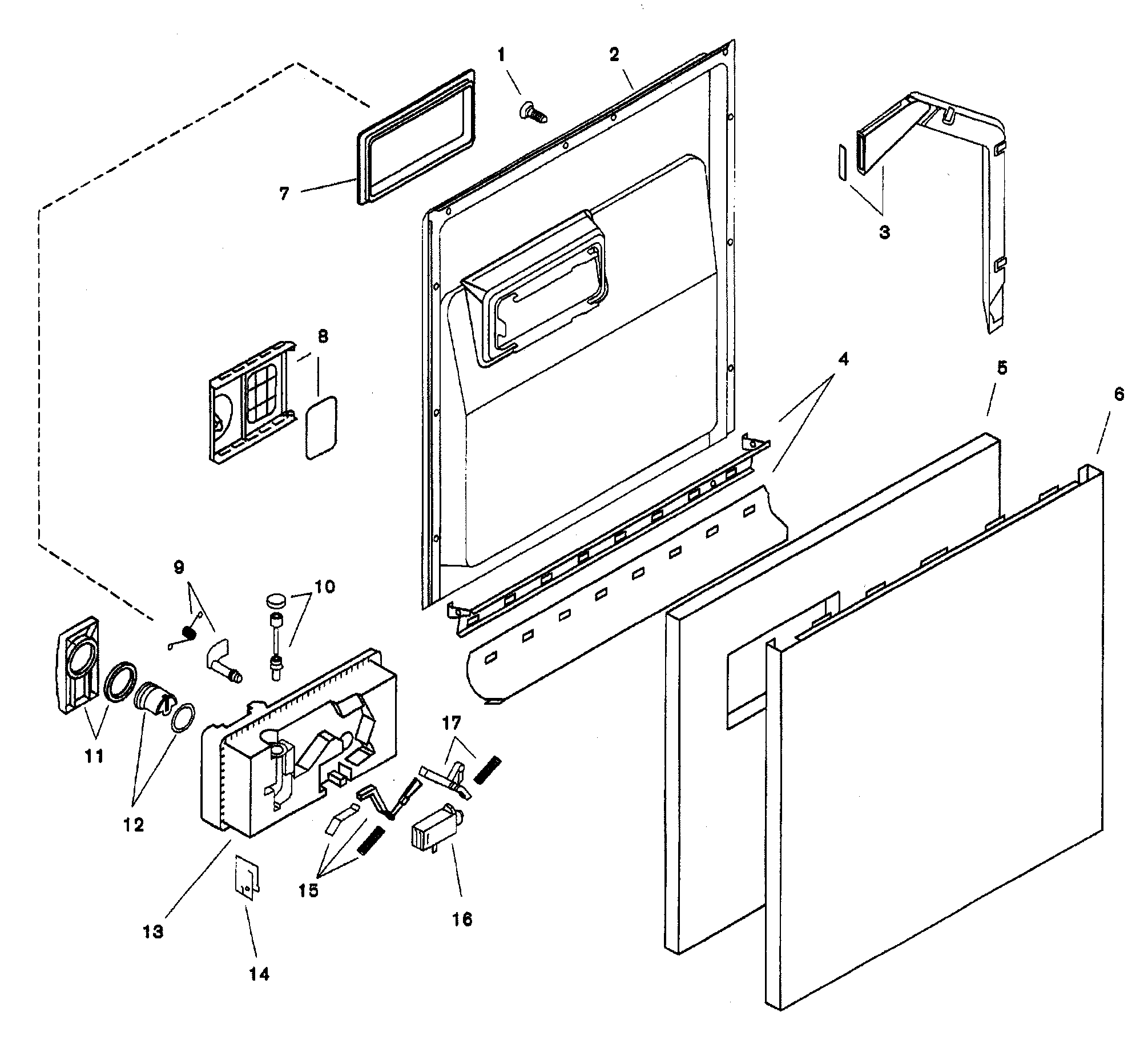 Door assy
