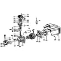DeWalt D55155 motor assy diagram