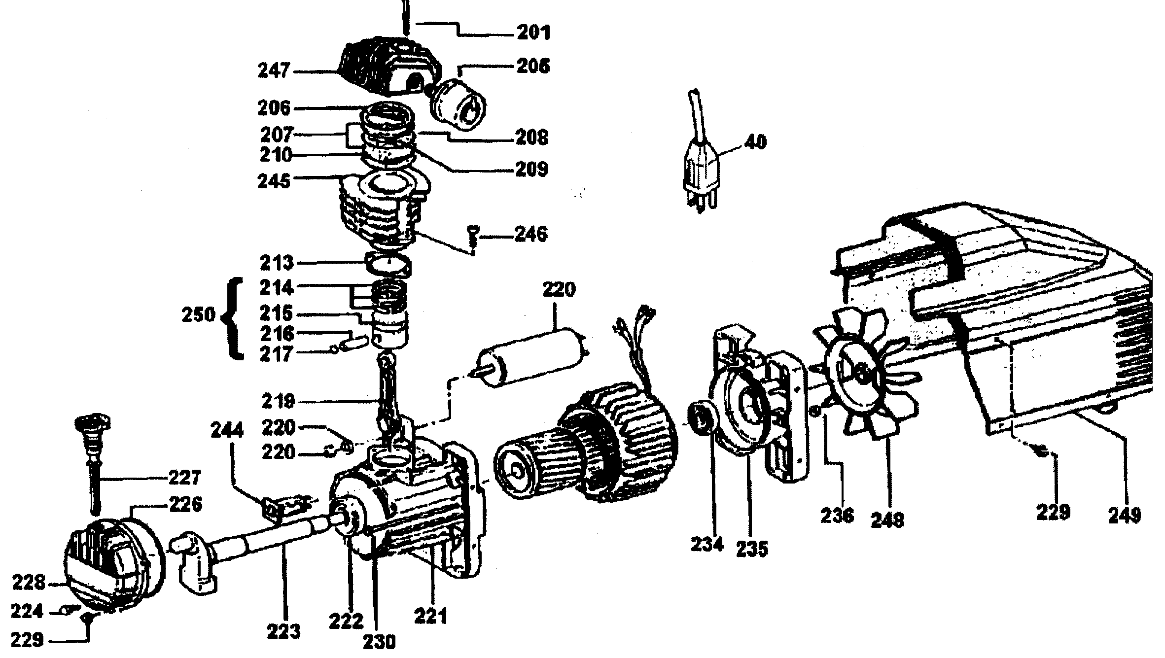 MOTOR ASSY