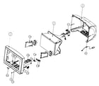 Samsung TXM2796HFX cabinet parts diagram
