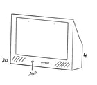 Philips 32PS61S321 cabinet parts diagram