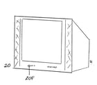 Magnavox PLW225S/321 cabinet parts diagram