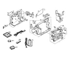 JVC GR-DVL120U cabinet parts 1 diagram