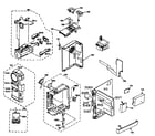 JVC GR-DVM96U cabinet parts 2 diagram