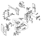 JVC GR-DVP7U cabinet parts 2 diagram