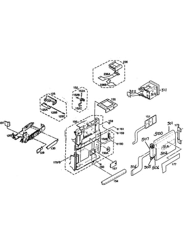 Cabinet parts 3