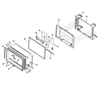 Samsung SPL4225X cabinet parts diagram