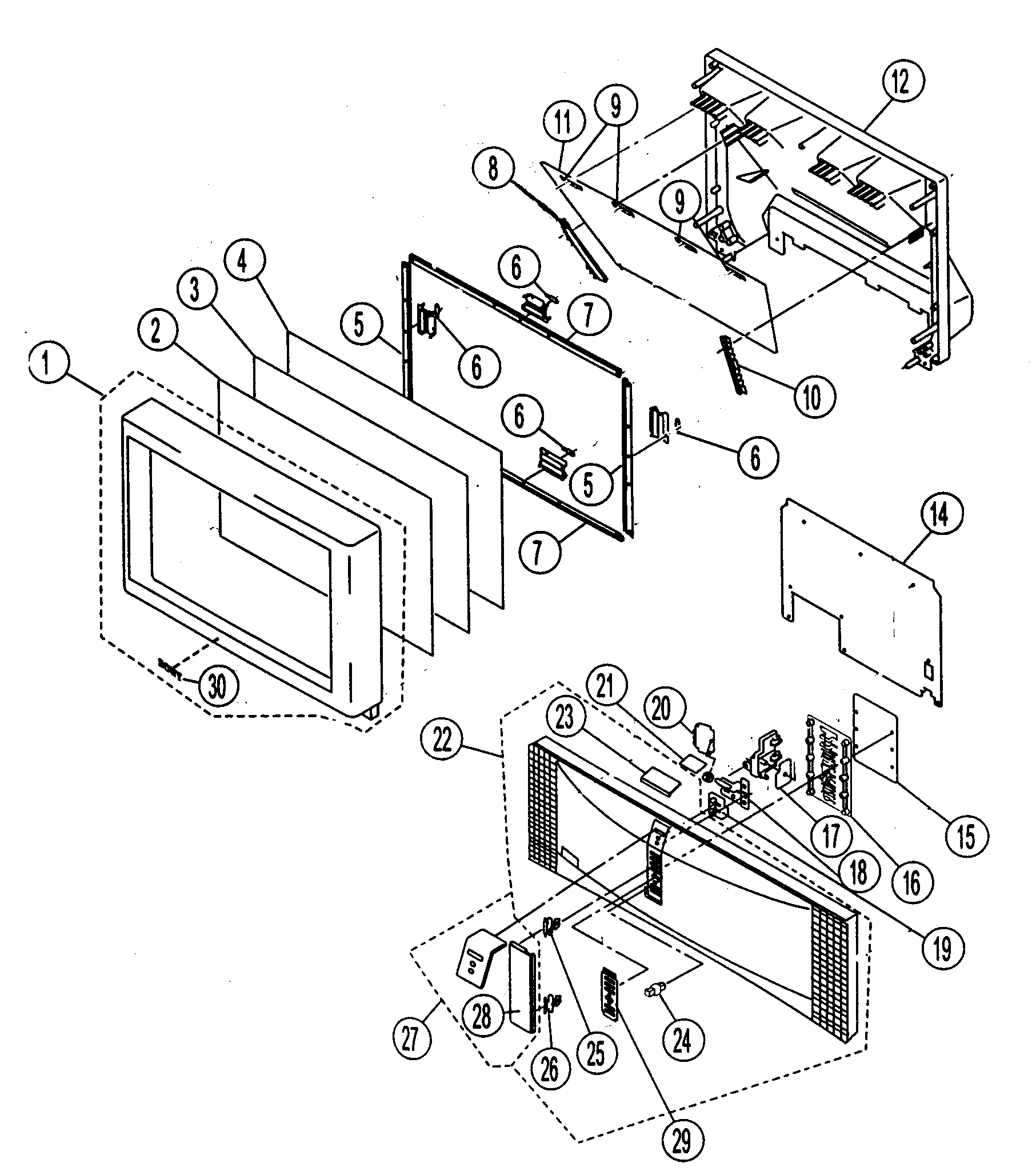 Cabinet parts 1