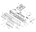 Aiwa HT-DV90 cabinet parts diagram