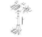 Craftsman 351229350 base and table diagram