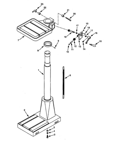 Base and table