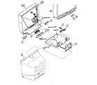 JVC AV-32320 cabinet parts diagram