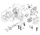 Panasonic PV-DV52 cabinet parts diagram