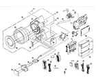 Panasonic PV-DV102 cabinet parts diagram