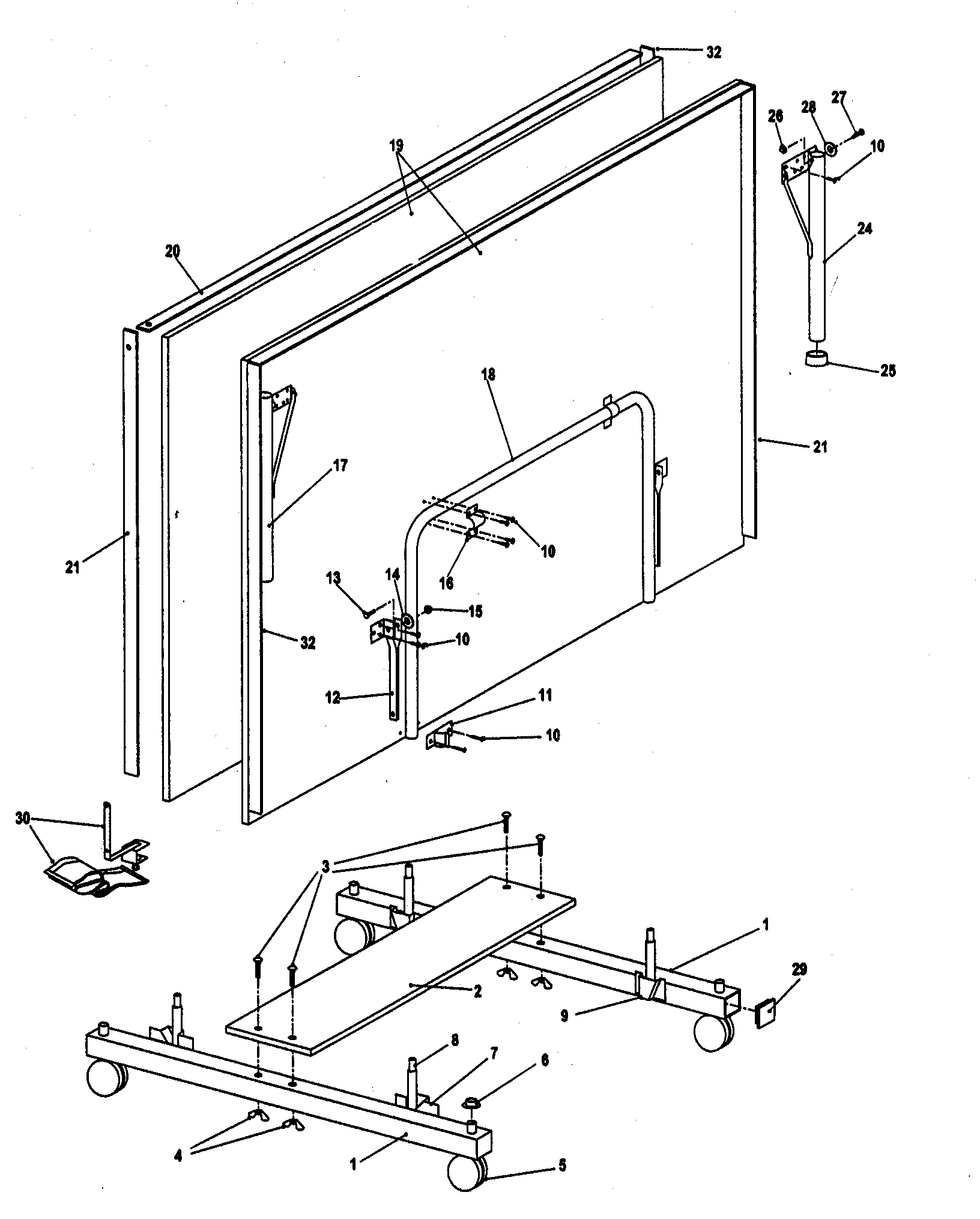 Tennis table