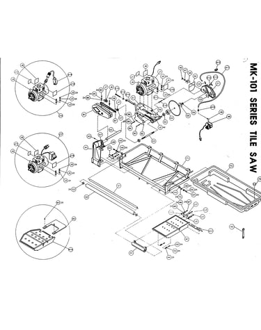 Tile saw