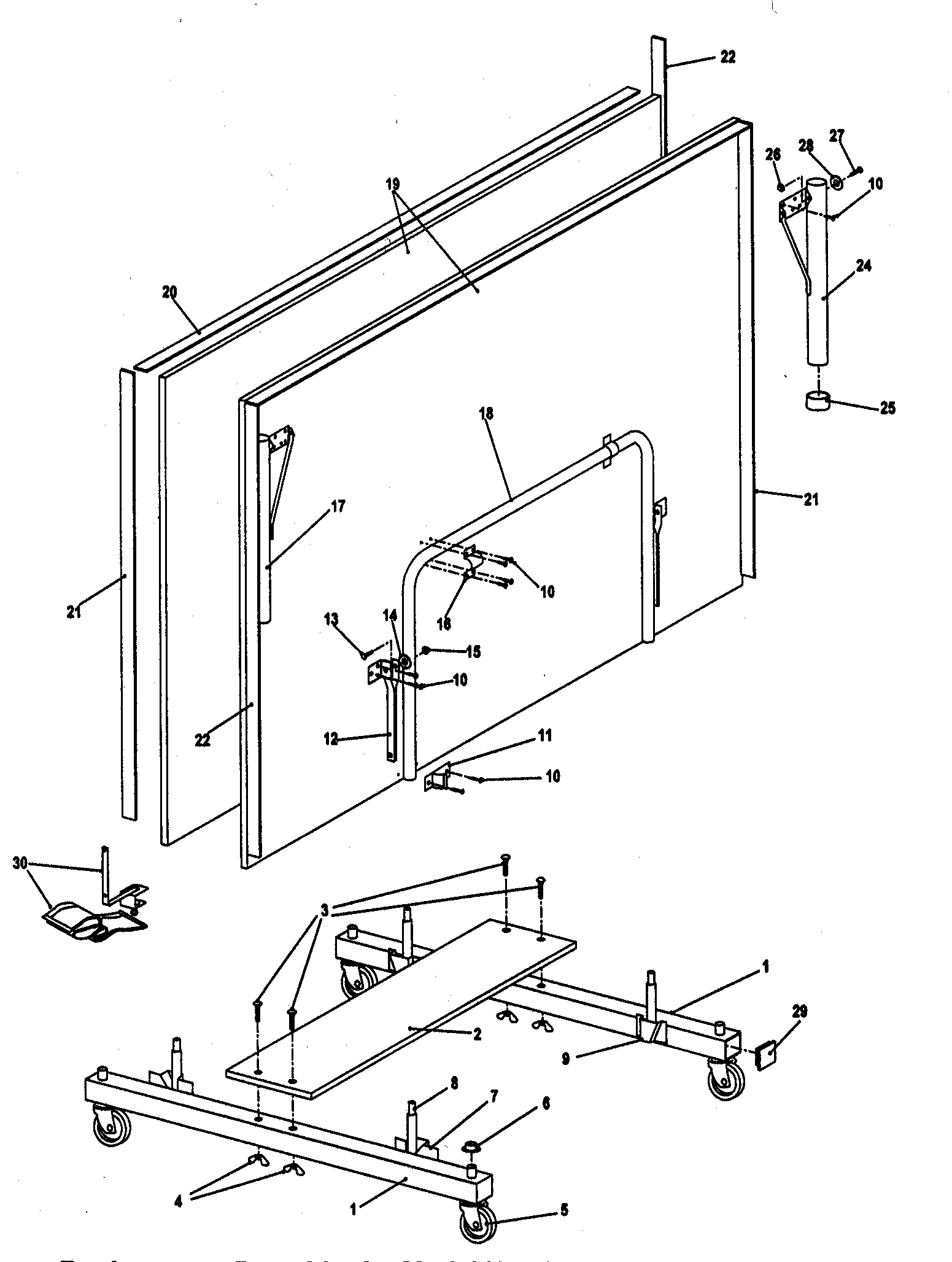 Tennis table