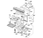 Kenmore 72162643200 oven cavity diagram